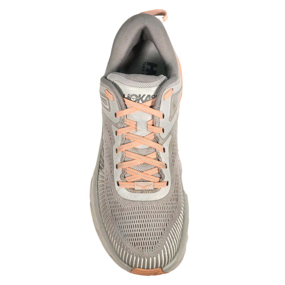 Hoka One One Bondi 7 Harbor Mist/Sharkskin Women's Sz 9 Athletic Shoes Sneakers - Picture 6 of 9